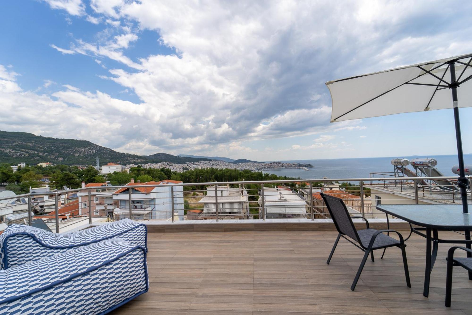 Seametry Premium Residencies Kavala Apartment Bilik gambar